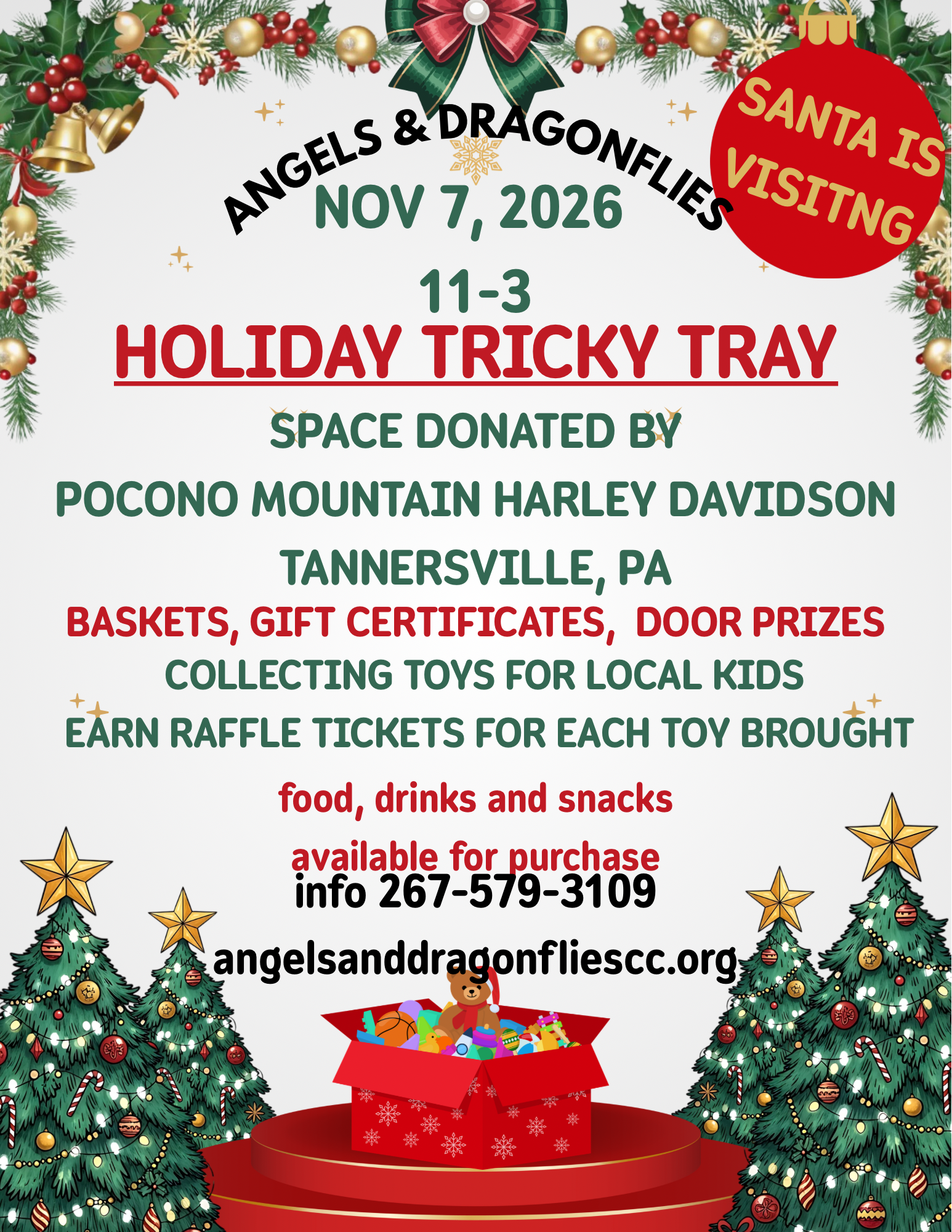 Holiday Tricky Tray Raffle Fundraiser